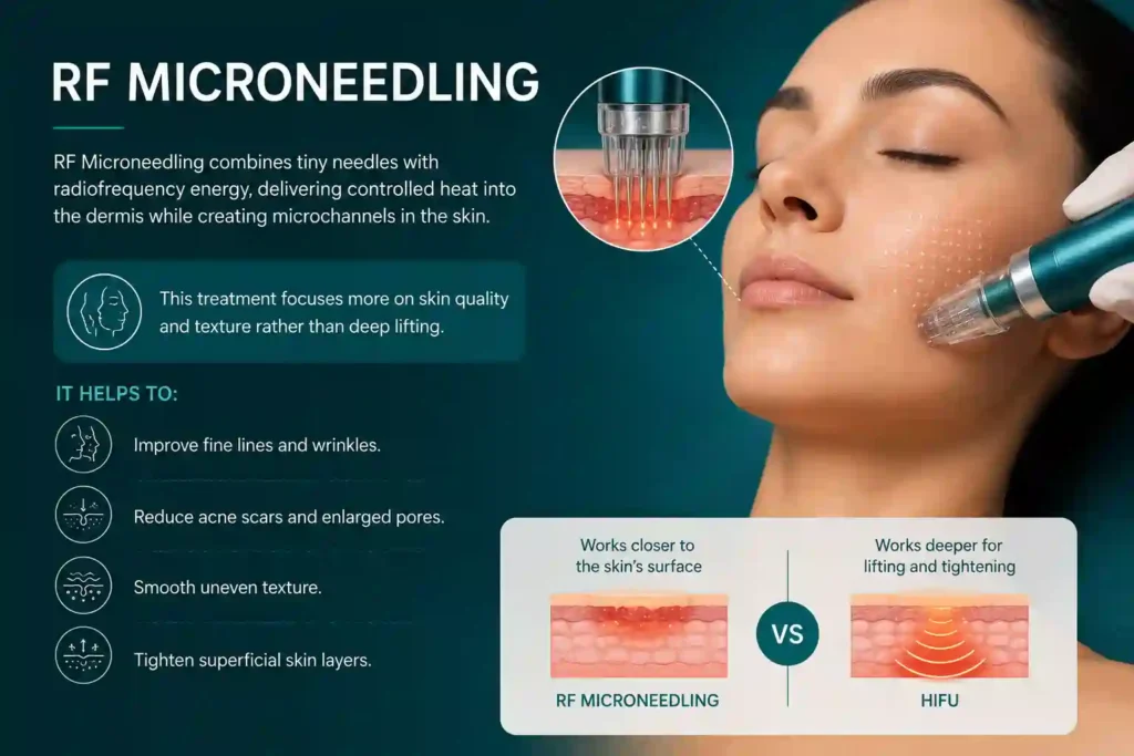 What Does RF Microneedling Do That HIFU Alone Cannot Westminster