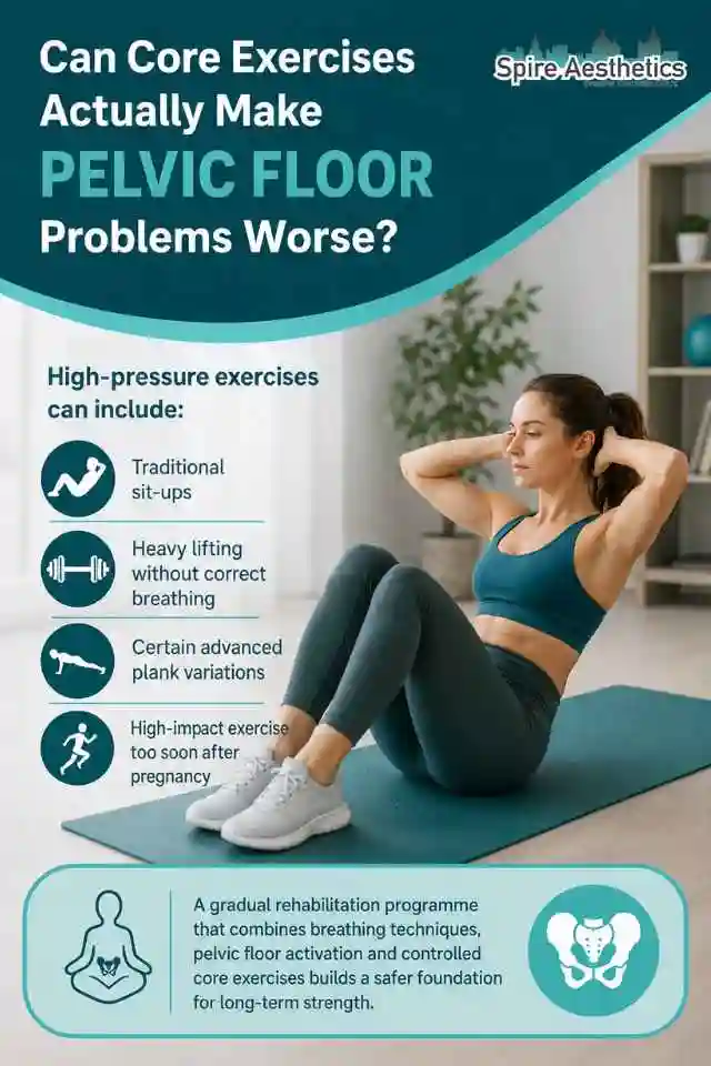 Can Strengthening Your Core Alone Actually Make Pelvic Floor Problems Worse Westminster?